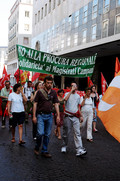 La Marcia Acerra-Napoli dei 1000 del Sì, il Corteo cittadino e la Manifestazione in Piazza Dante