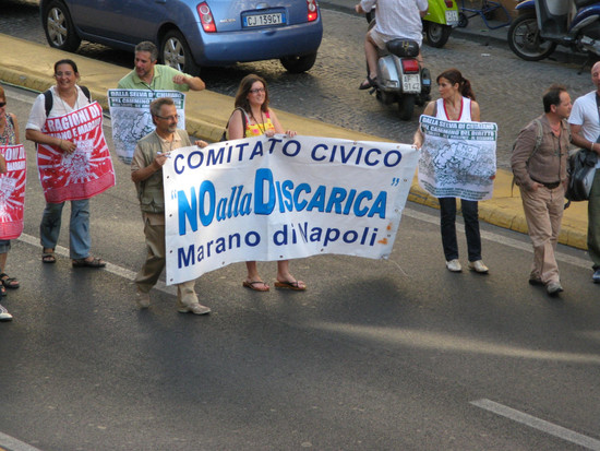 La Marcia Acerra-Napoli dei 1000 del Sì, il Corteo cittadino e la Manifestazione in Piazza Dante