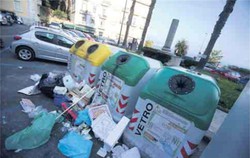 La differenziata a Napoli