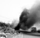 A fuoco discarica abusiva, i rifiuti bruciano per 30 ore