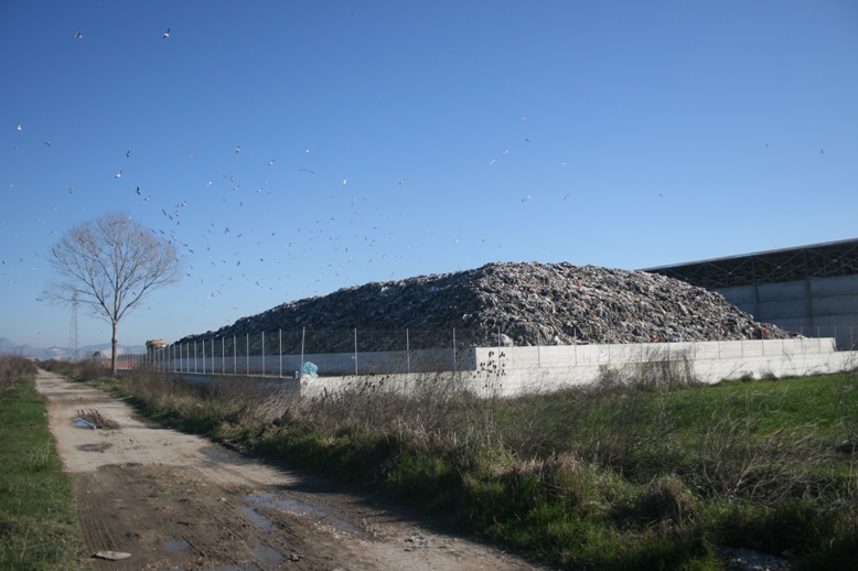Maruzzella: sito di compostaggio in costruzione
